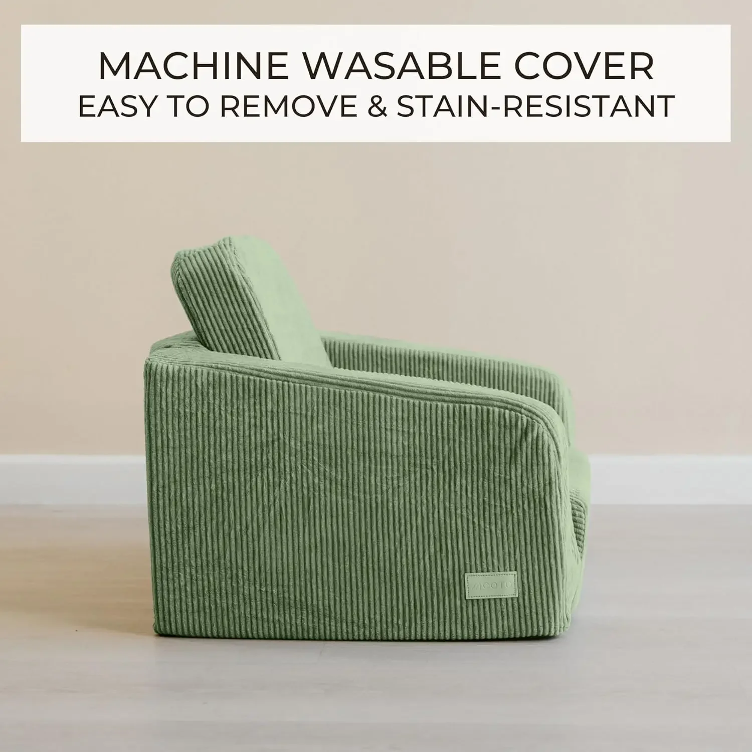 Sturdy toddler chair and sofa - The perfect children's sofa, foldable sofa chair, provides a safe and fun seat for your child - Image 4